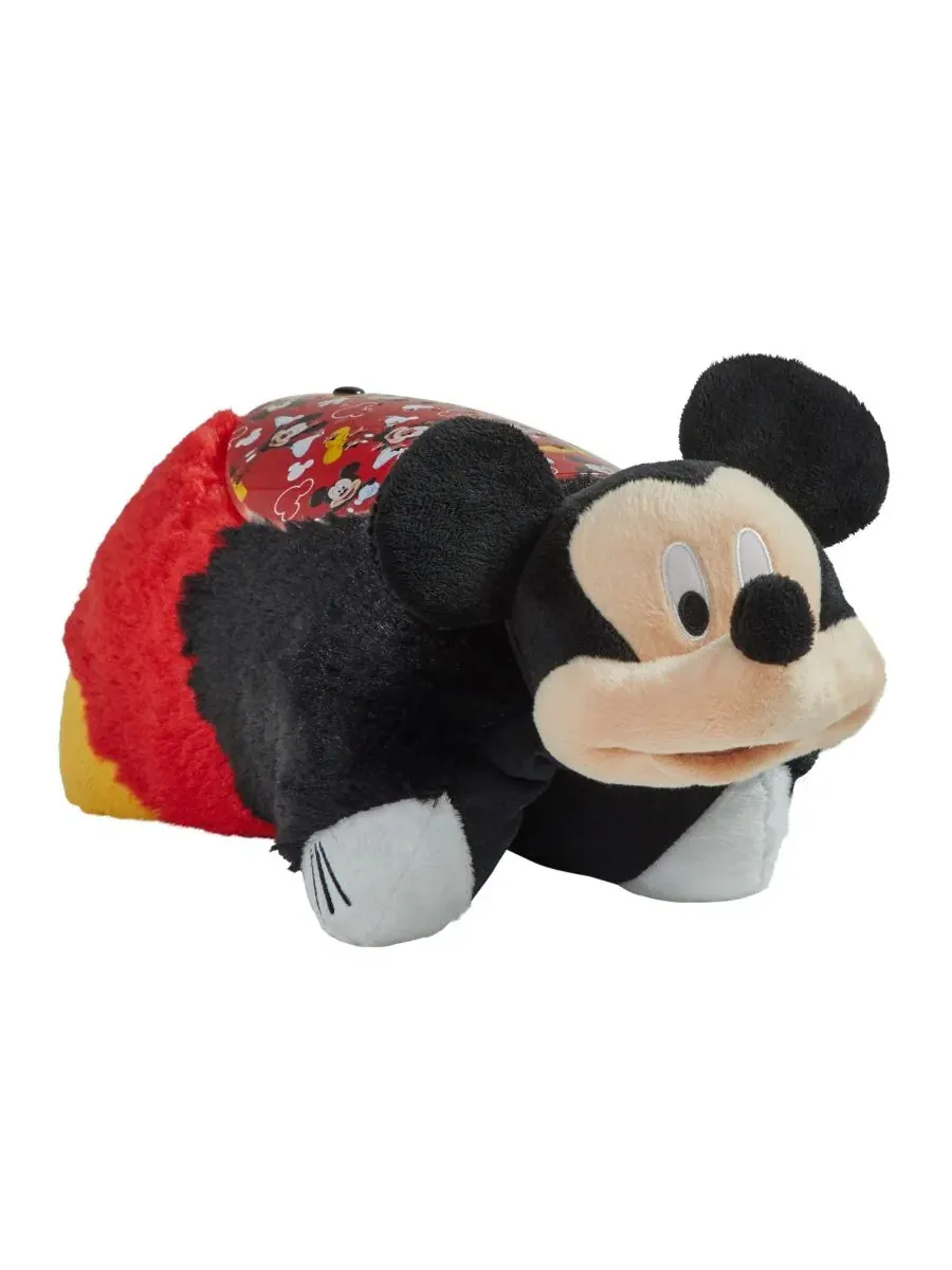 Мягкая игрушка-подушка с проектором Mickey Mouse Pillow Pets — изображение 2 из 8, красный