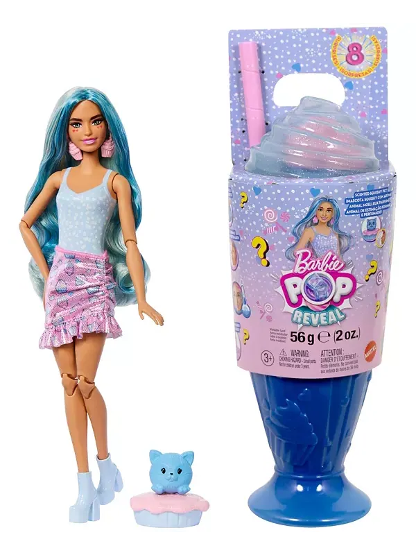 Кукла Pop Discover из серии Sweet Treat и набор аксессуаров Barbie