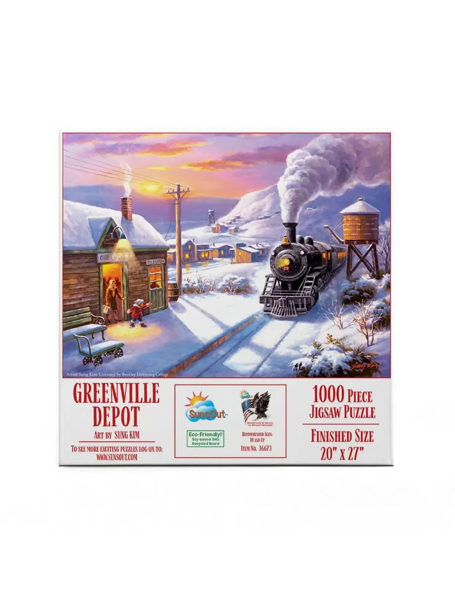 Пазл Greenville Depot 1000 элементов SunsOut — изображение 2 из 5, нет цвета