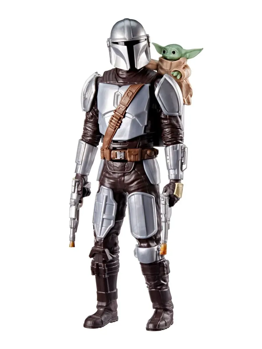 Фигурка Mandalorian & Grogu Bounty Blaster Star Wars, 28 см — изображение 2 из 7, нет цвета