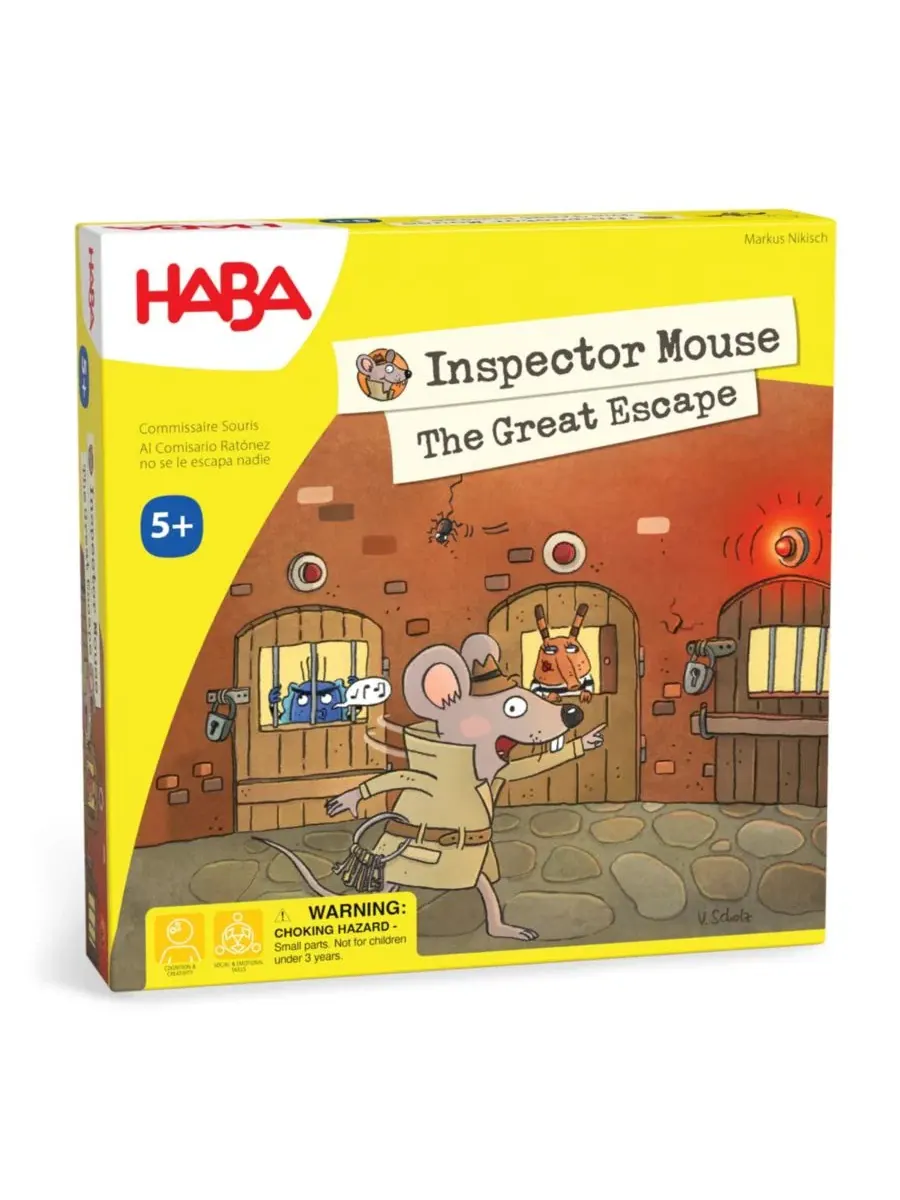 Настольная игра "Инспектор Мышь: Великий побег" Haba