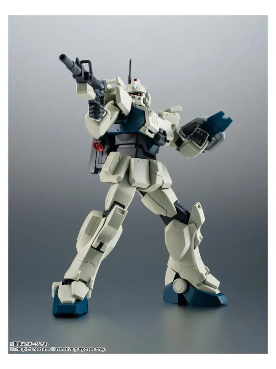 Фигурка Gundam Ez-8 Ver. A.N.I.M.E. Bandai — изображение 2 из 3, белый