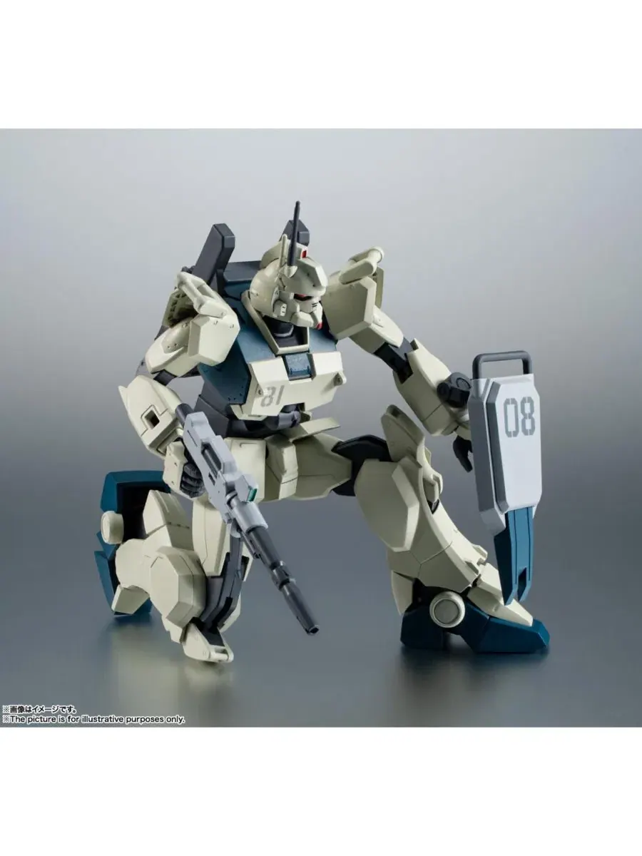 Фигурка Gundam Ez-8 Ver. A.N.I.M.E. Bandai — изображение 3 из 3, белый