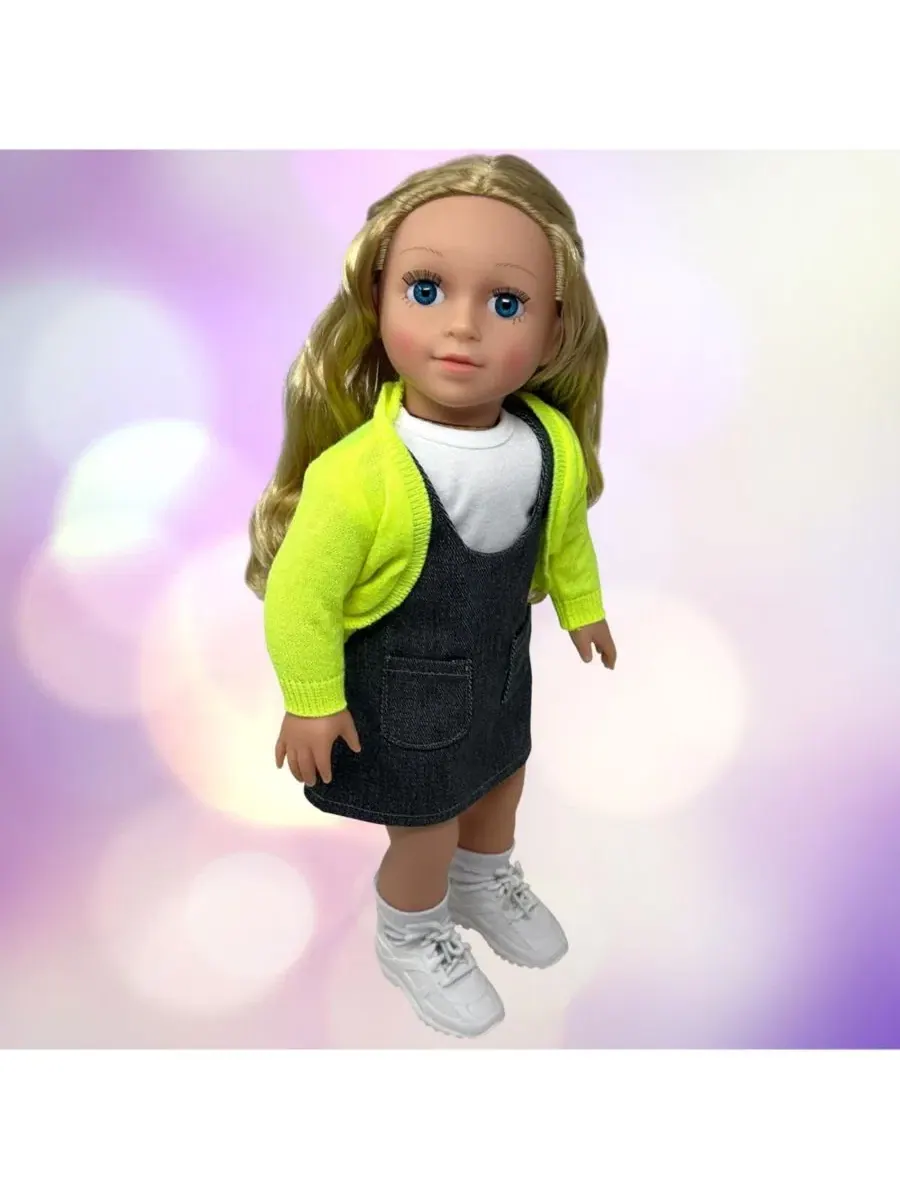 Куклы высотой 46 см с мягкими волосами и аксессуарами The New York Doll Collection — изображение 3 из 5, нет цвета