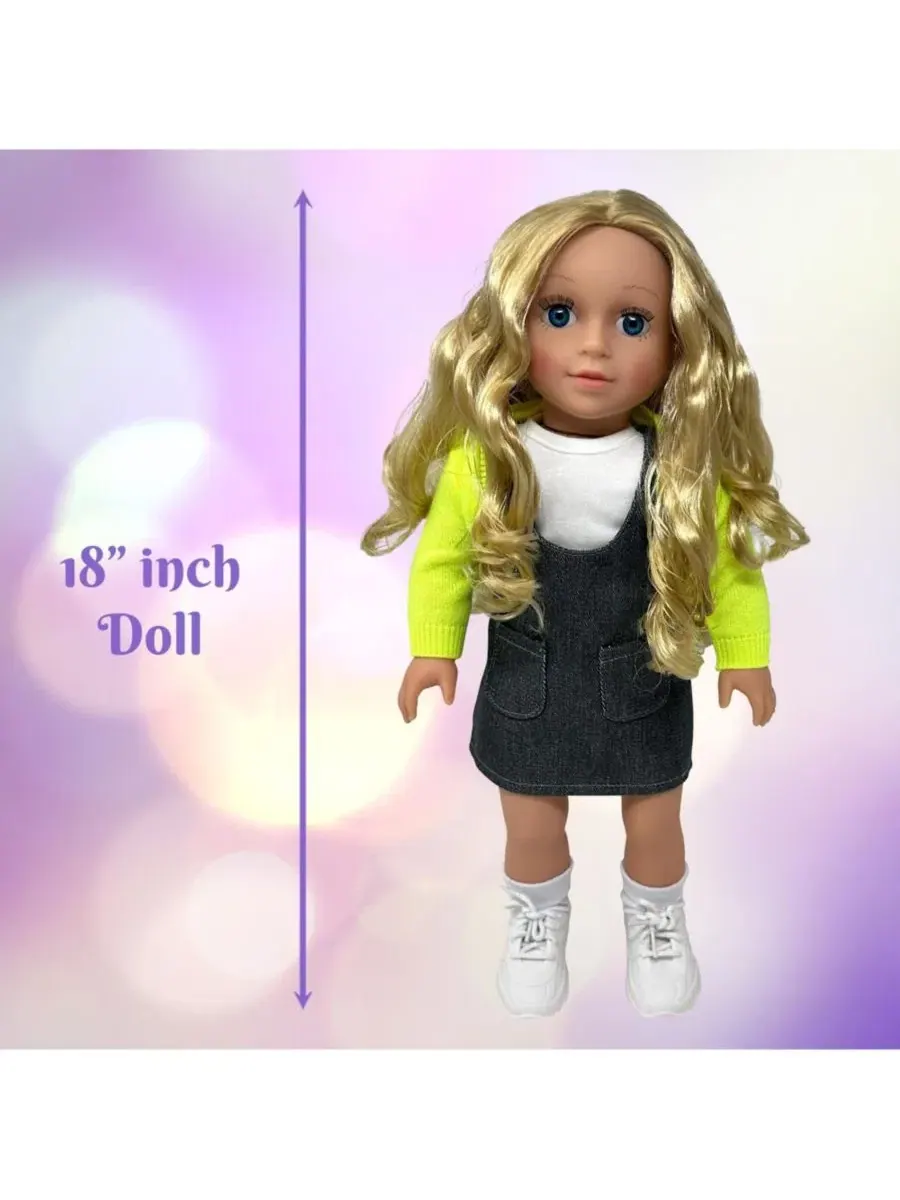 Куклы высотой 46 см с мягкими волосами и аксессуарами The New York Doll Collection — изображение 5 из 5, нет цвета