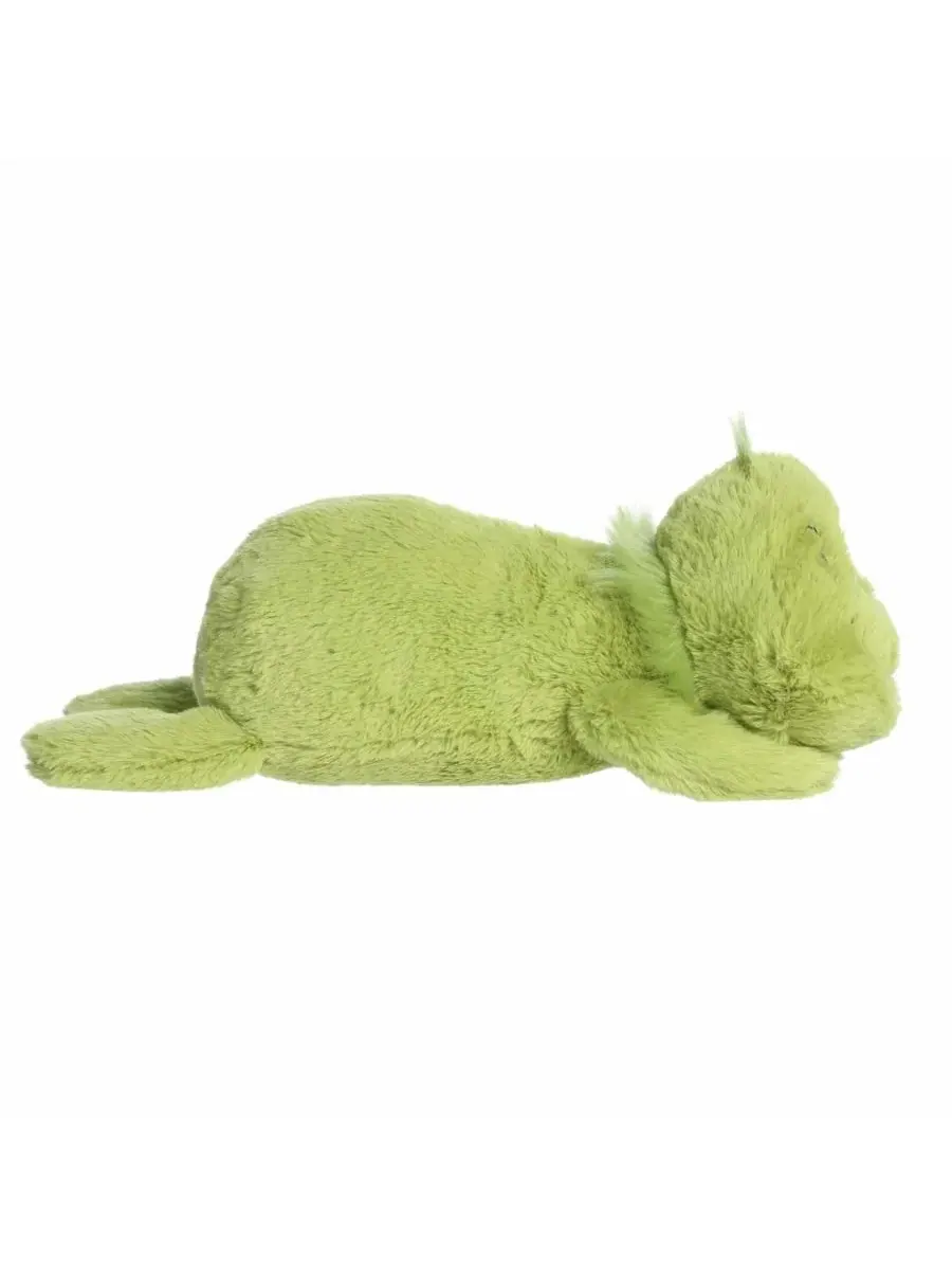 Большая плюшевая игрушка Snoozles Гринч из произведений Доктора Сьюза, зеленая, 44 см Aurora — изображение 4 из 5, зеленый