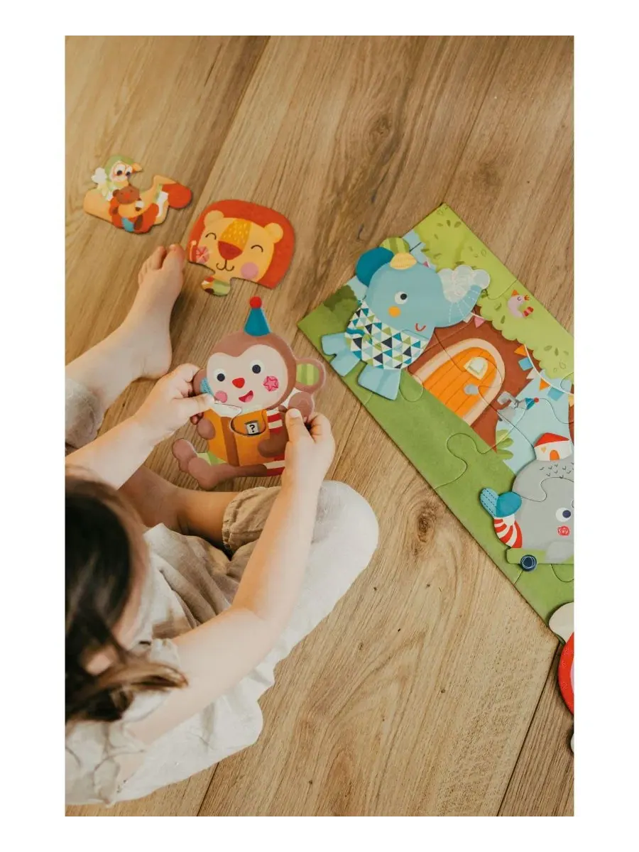 Набор пазлов-пар Bababoo and friends Play with Friends Puzzle Pairs, 18 деталей — изображение 5 из 5, нет цвета