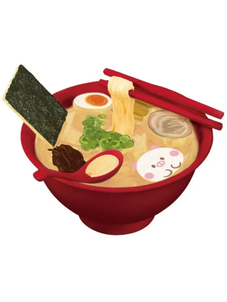 Коллекционная фигурка Ramen Kaitai Puzzle Lite Bandai — изображение 2 из 3, нет цвета