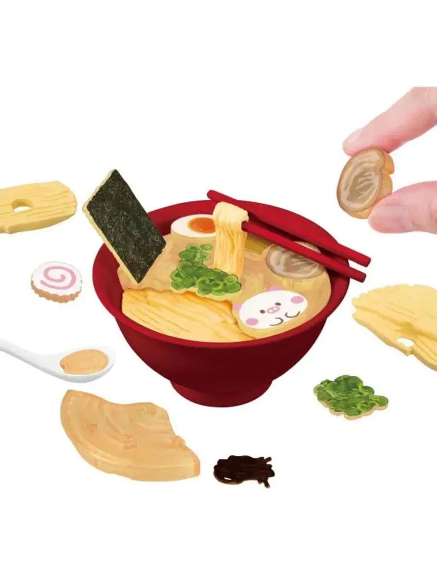 Коллекционная фигурка Ramen Kaitai Puzzle Lite Bandai — изображение 3 из 3, нет цвета