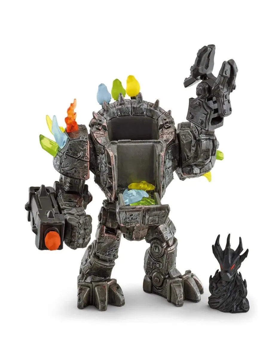 Игровой набор Schleich Eldrador Creatures Master Robot с мини-фигуркой — изображение 2 из 9, мульти