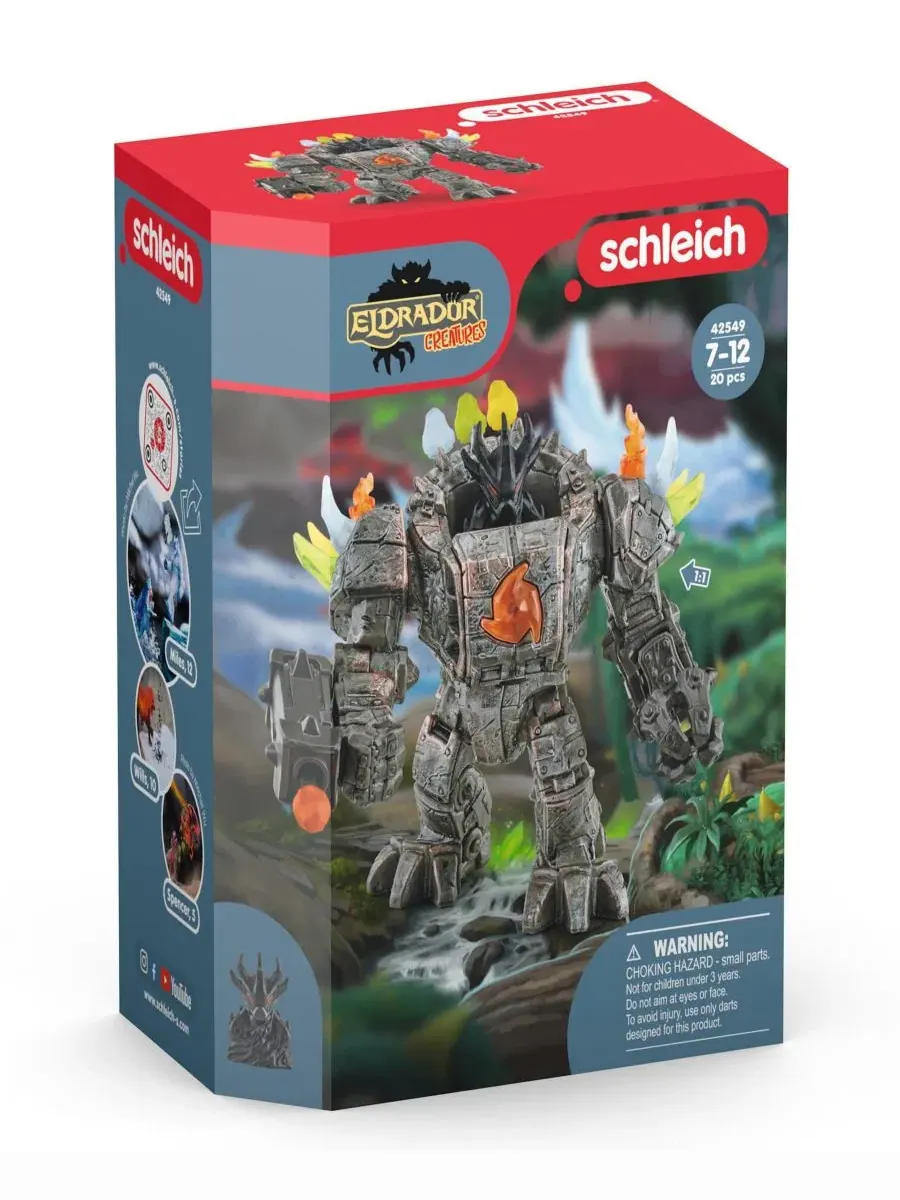 Игровой набор Schleich Eldrador Creatures Master Robot с мини-фигуркой — изображение 4 из 9, мульти