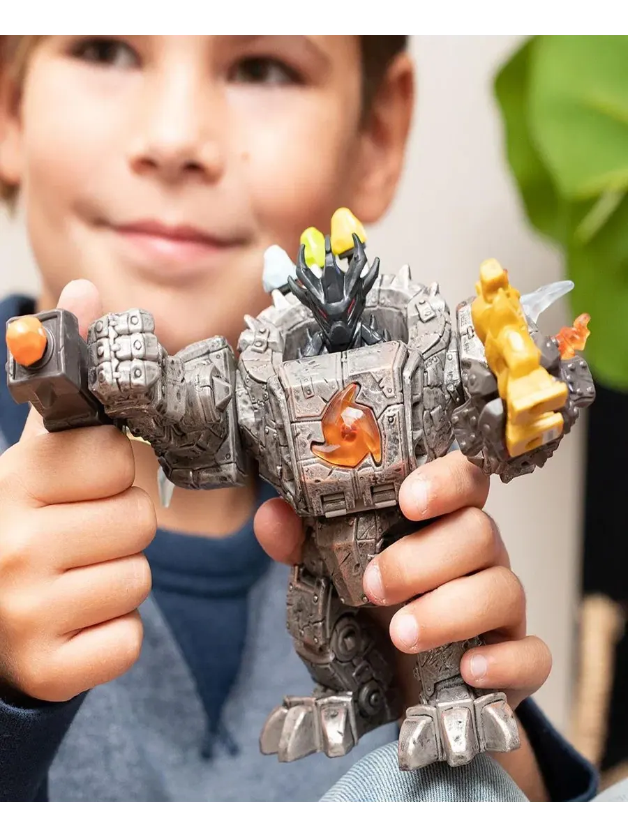 Игровой набор Schleich Eldrador Creatures Master Robot с мини-фигуркой — изображение 5 из 9, мульти