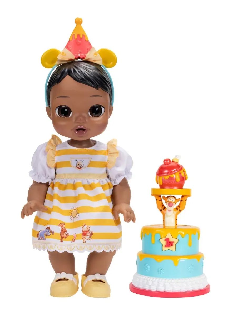 Интерактивная кукла-младенец 33 см Winnie the Pooh Disney Darlings — изображение 2 из 4, нет цвета