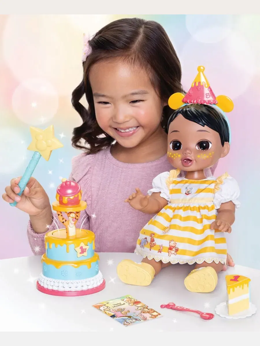 Интерактивная кукла-младенец 33 см Winnie the Pooh Disney Darlings — изображение 3 из 4, нет цвета