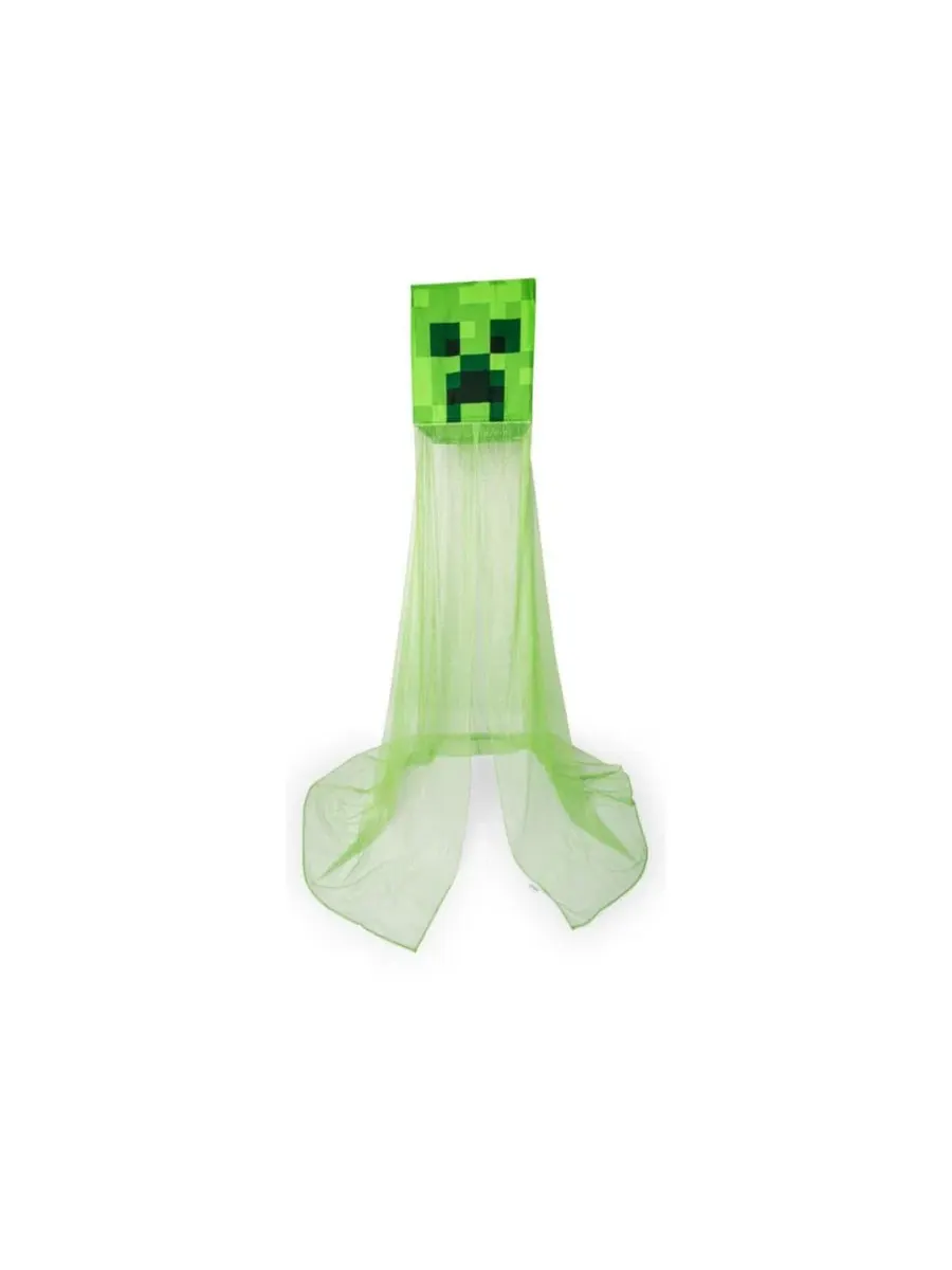 Детский балдахин-крипер Minecraft с сеткой, 254x457 см Ukonic