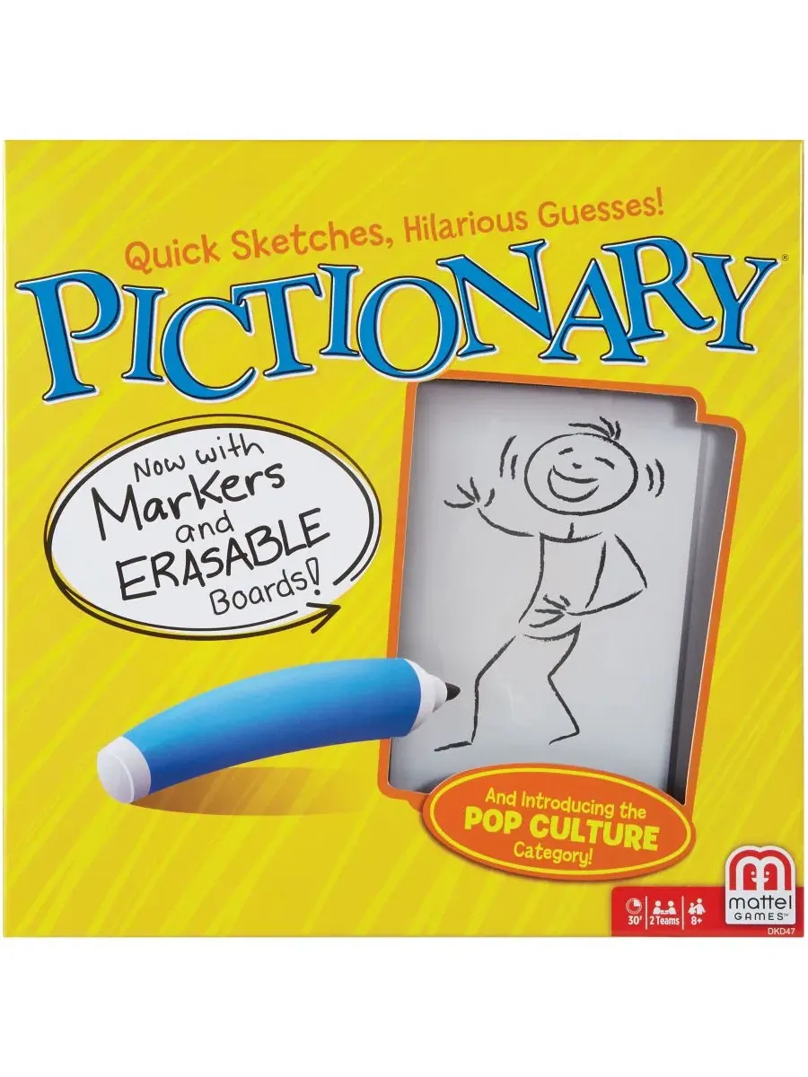 Настольная игра Pictionary Mattel