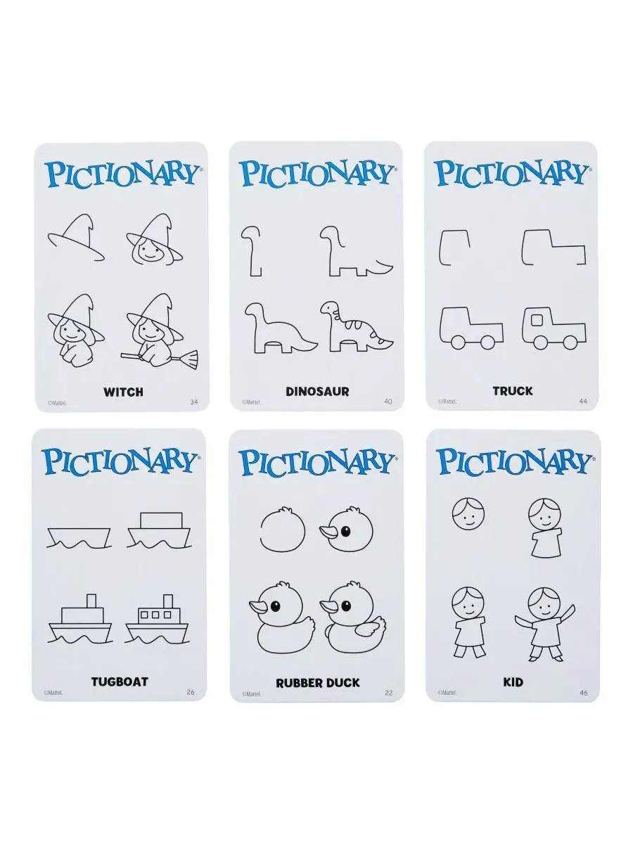 Настольная игра Pictionary Mattel — изображение 5 из 8, нет