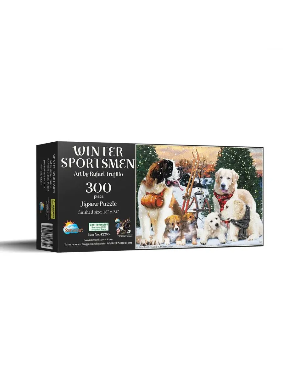 Пазл 300 деталей Winter Sportsmen SunsOut