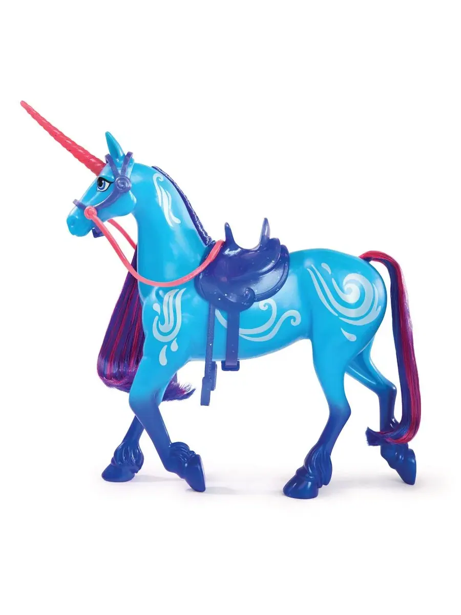 Игрушечный единорог River с аксессуарами для верховой езды, 2 предмета Unicorn Academy