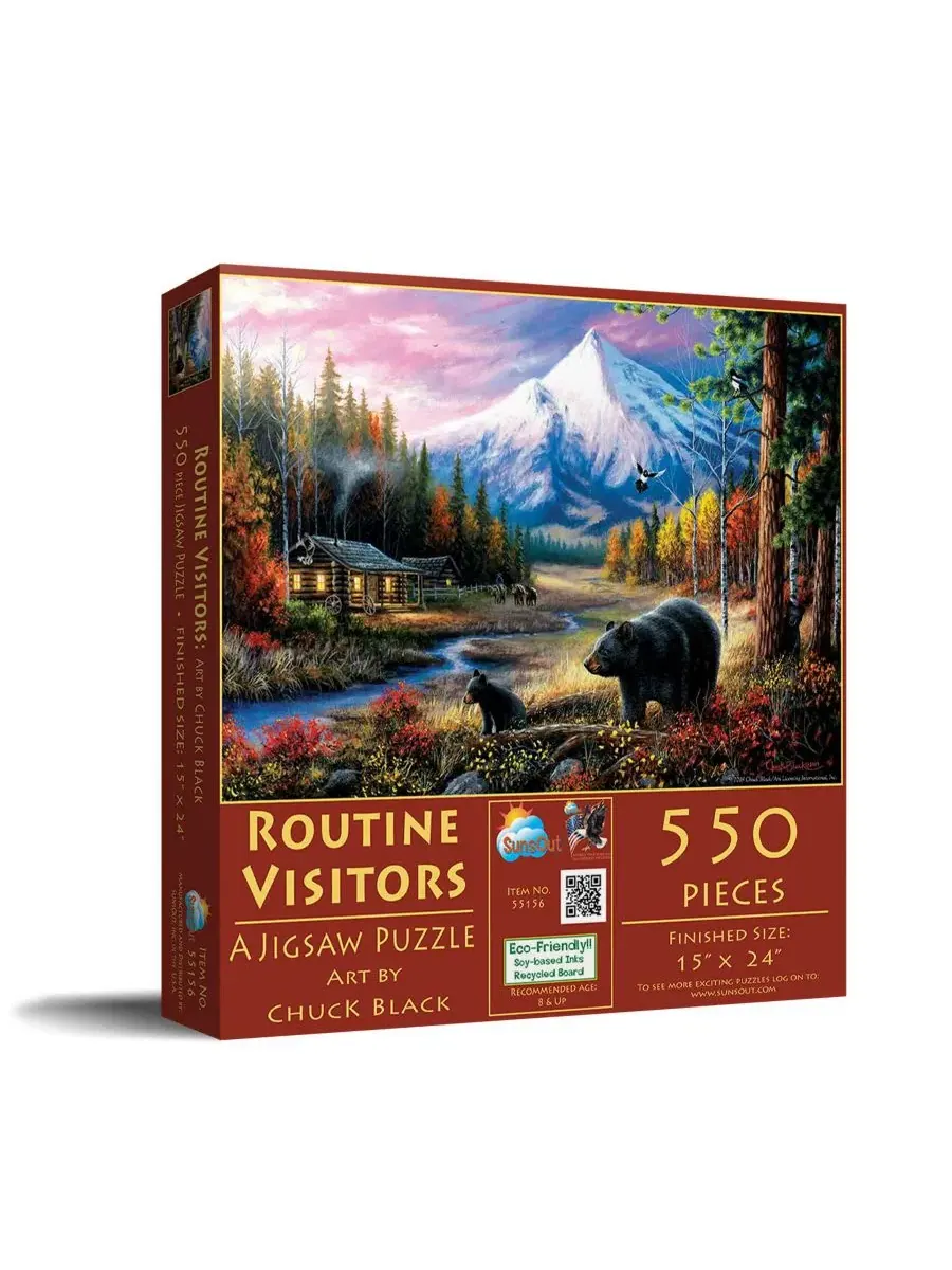 Пазл 550 деталей Routine Visitors SunsOut