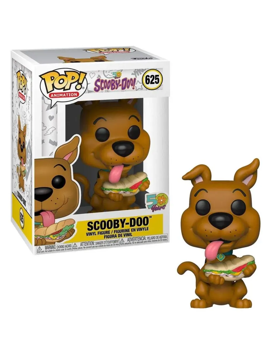 Фигурка Scooby-Doo POP Animation Scooby w/ Sandwich Funko