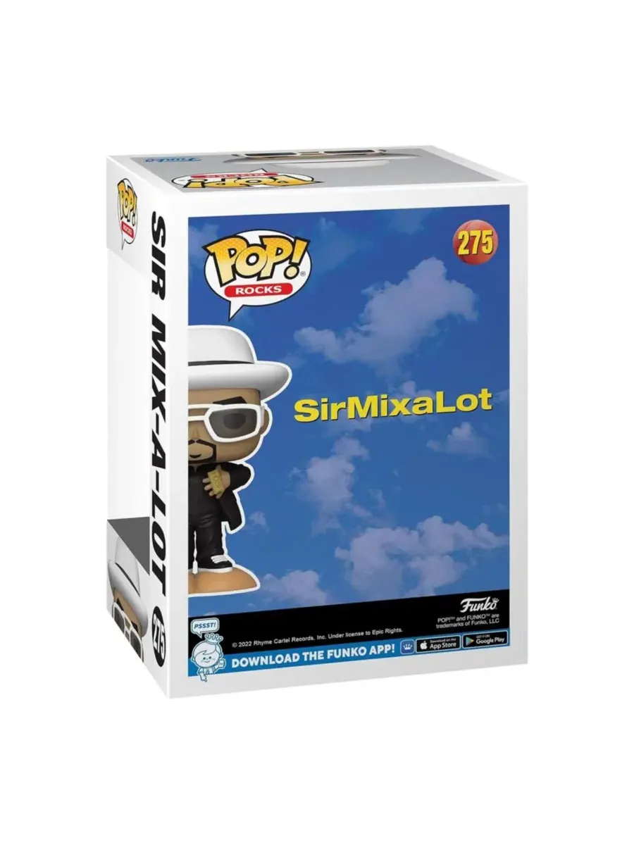 Виниловая фигурка Sir-Mix-A-Lot Funko — изображение 4 из 4, нет цвета