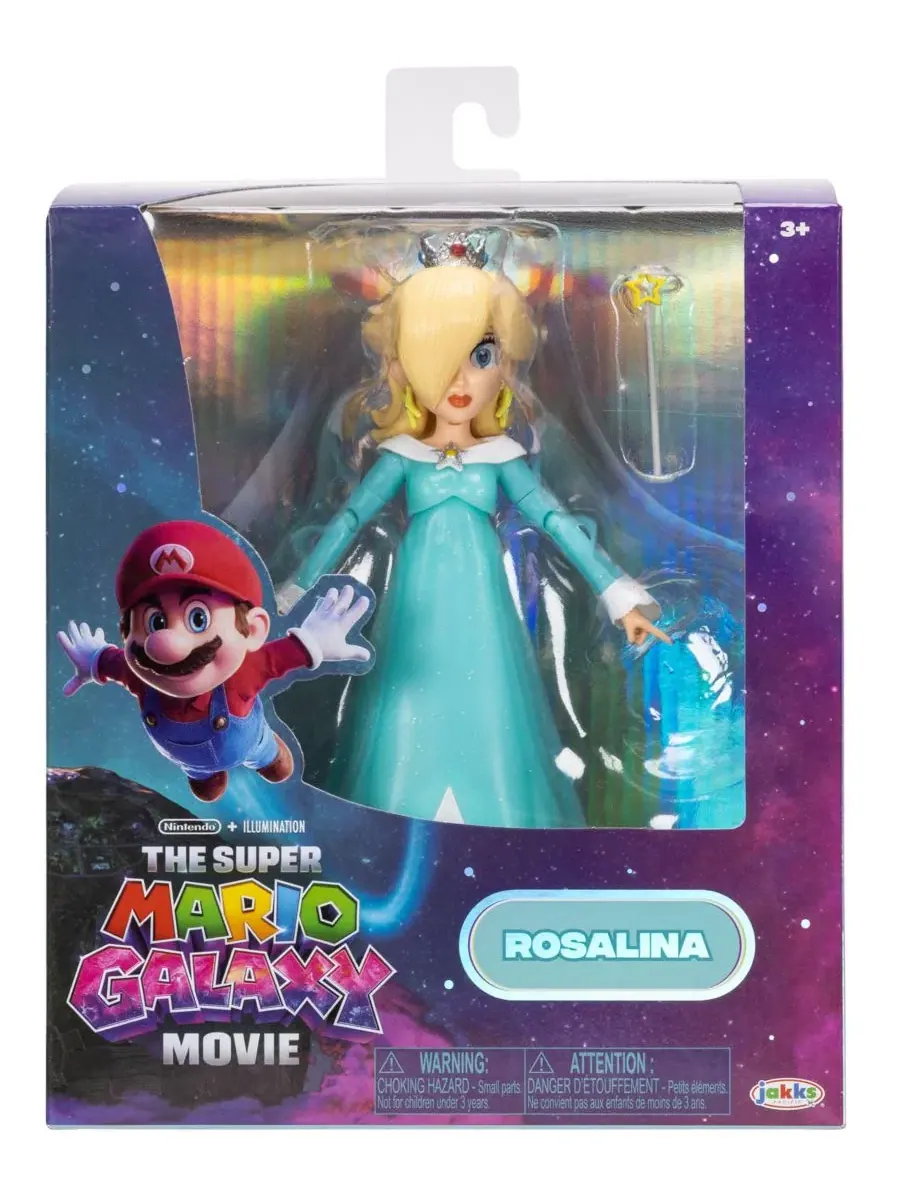 Набор фигурок Розалины из фильма «Галактика», 13 см Super Mario