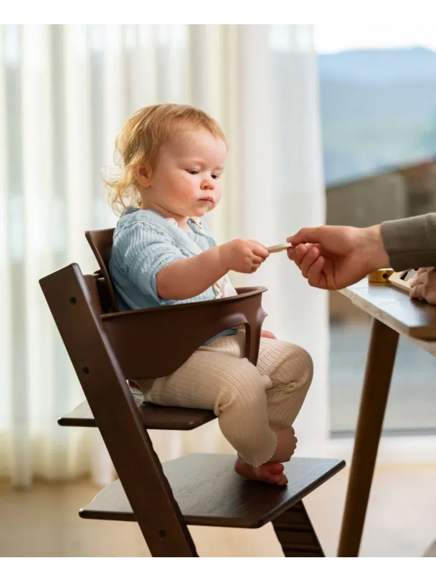 Детский стульчик для кормления Baby Tripp Trapp с подушкой, подносом и набором для новорожденных — изображение 8 из 8
