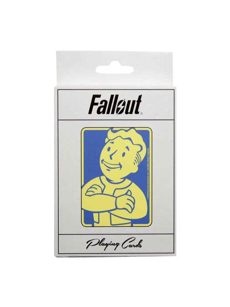 Игральные карты Fallout Vault Boy Just Funky — изображение 2 из 7, белый