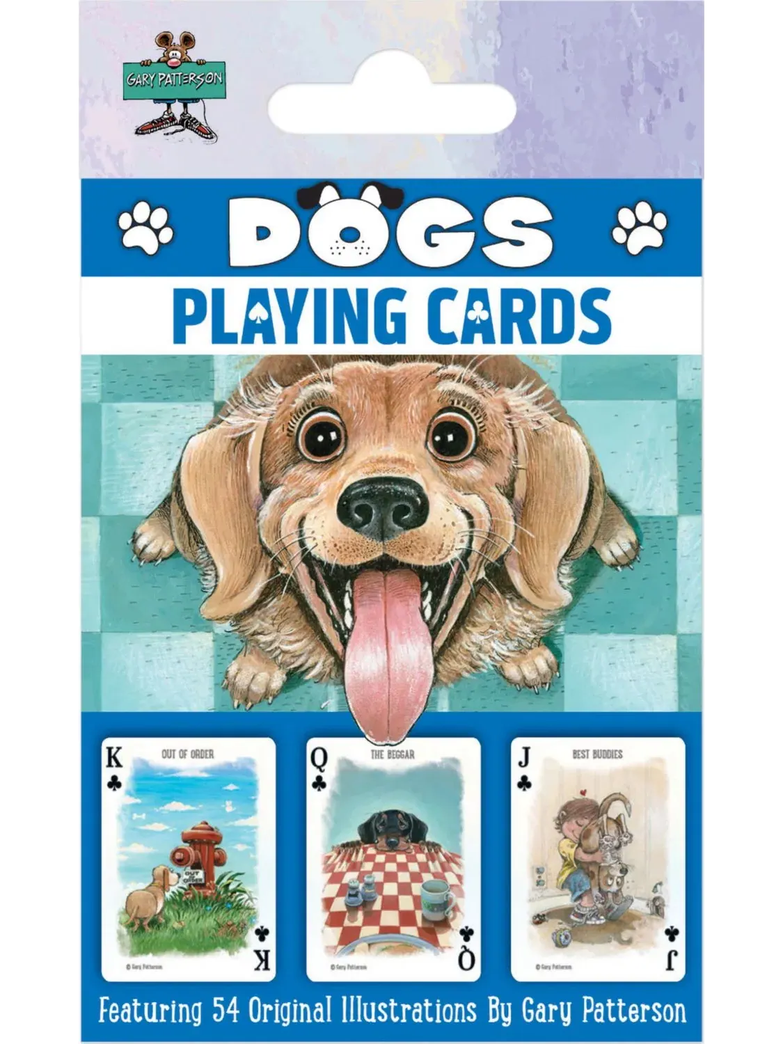 Игральные карты MasterPieces Dogs - колода из 54 карт для взрослых Masterpieces Puzzles