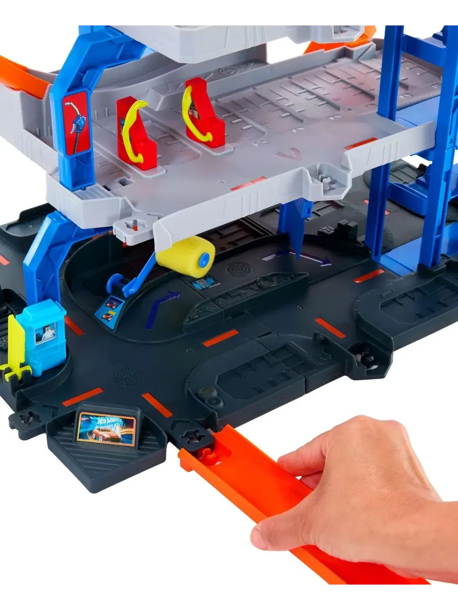 Игровой набор Mega Loop Garage Hot Wheels — изображение 7 из 8, нет цвета