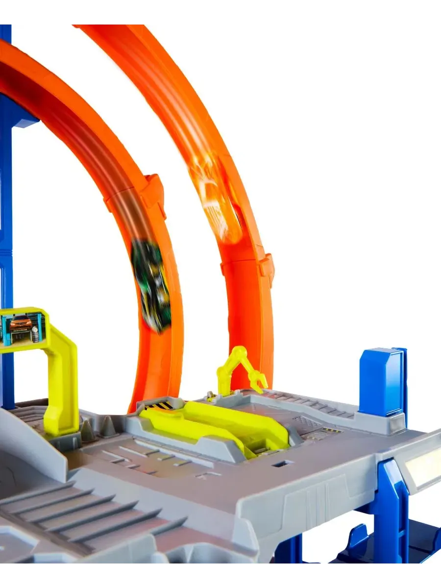 Игровой набор Mega Loop Garage Hot Wheels — изображение 8 из 8, нет цвета