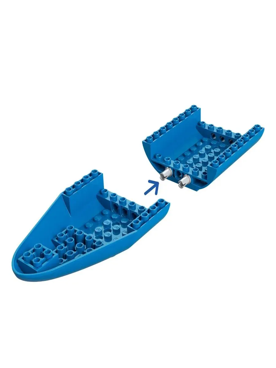 Конструктор-пиратский корабль Team Spidey Pirate Ship, 201 деталь LEGO — изображение 3 из 6, нет цвета
