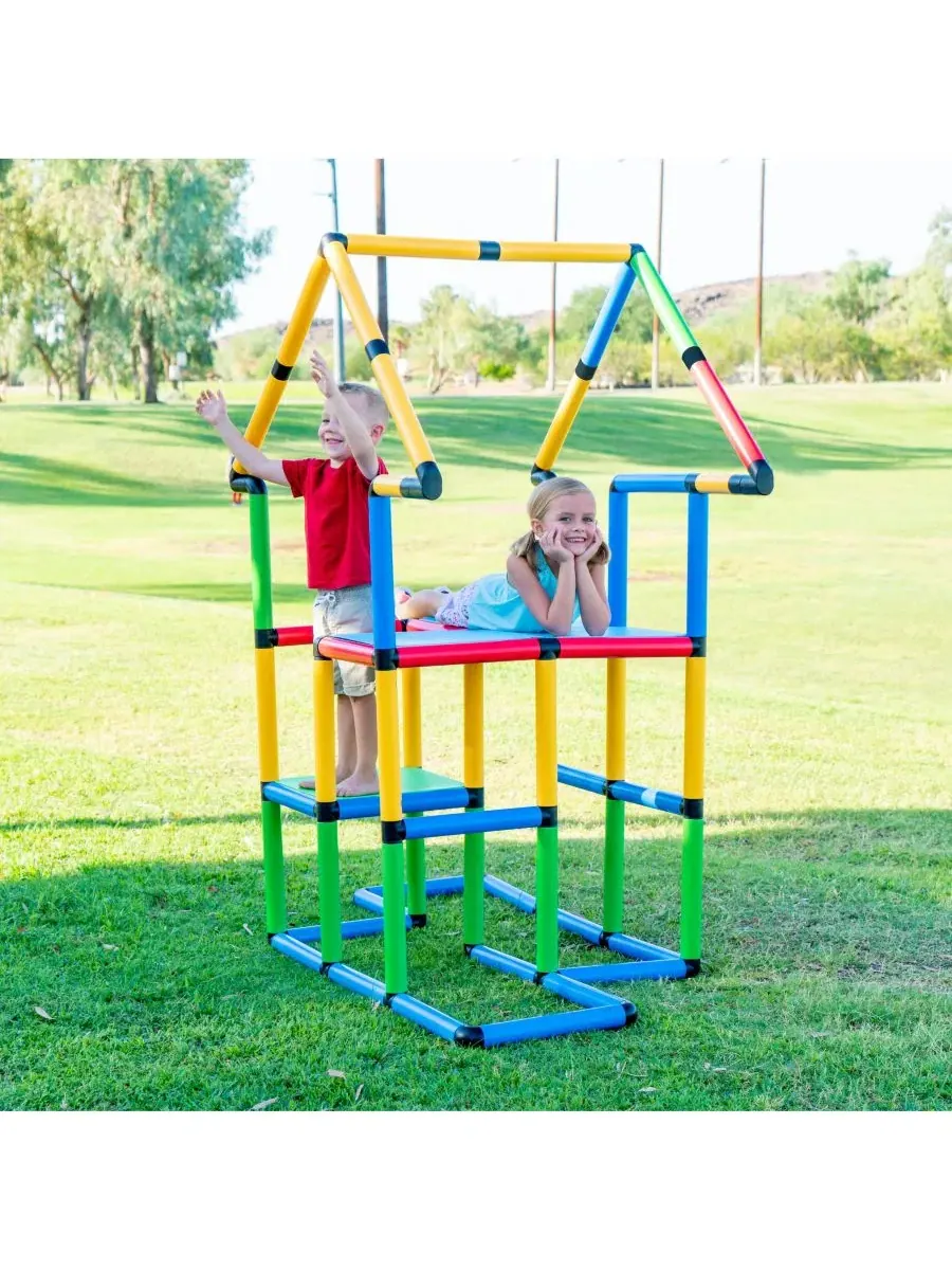 Конструктор Funphix Create and Play Life Size Structures Deluxe Set, 296 деталей — изображение 3 из 9, мульти