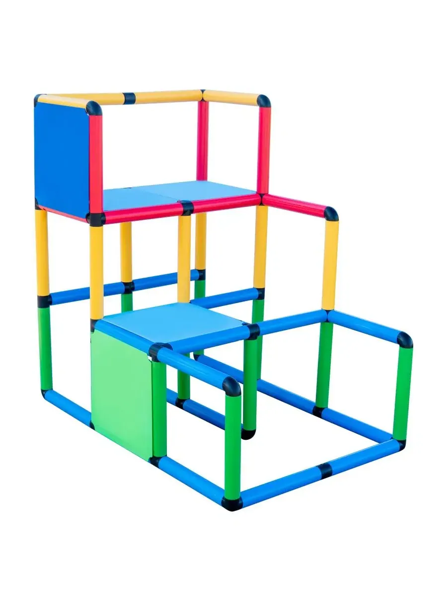 Конструктор Funphix Create and Play Life Size Structures Deluxe Set, 296 деталей — изображение 9 из 9, мульти