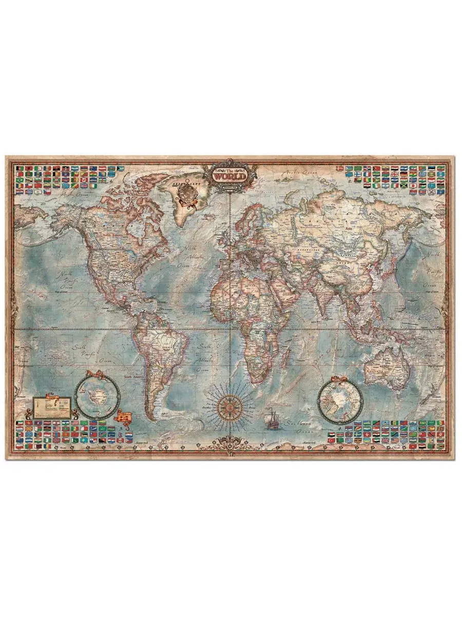 Пазл The World 4000 Piece Educa — мульти