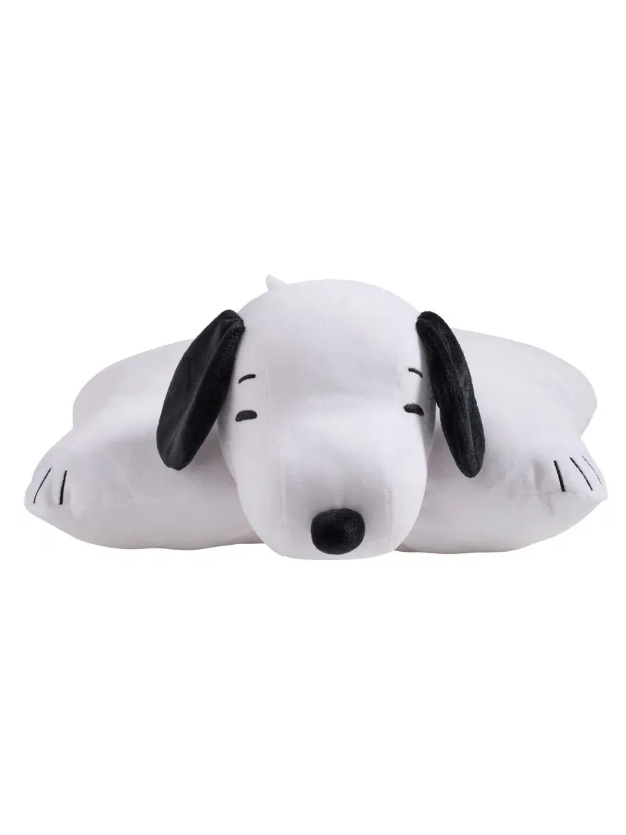 Мягкая подушка-игрушка Снупи из мультфильма «Арахис» Pillow Pets — изображение 2 из 3, белый