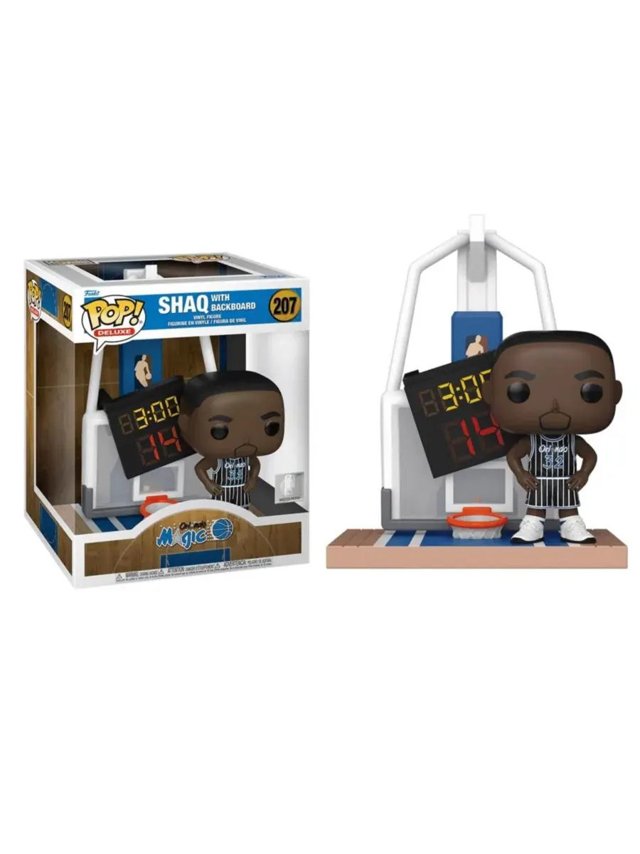 Фигурка Orlando Magic NBA POP Deluxe, Шак с щитом Funko