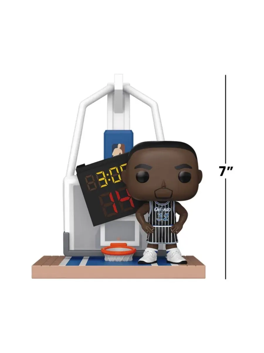 Фигурка Orlando Magic NBA POP Deluxe, Шак с щитом Funko — изображение 5 из 5, нет цвета