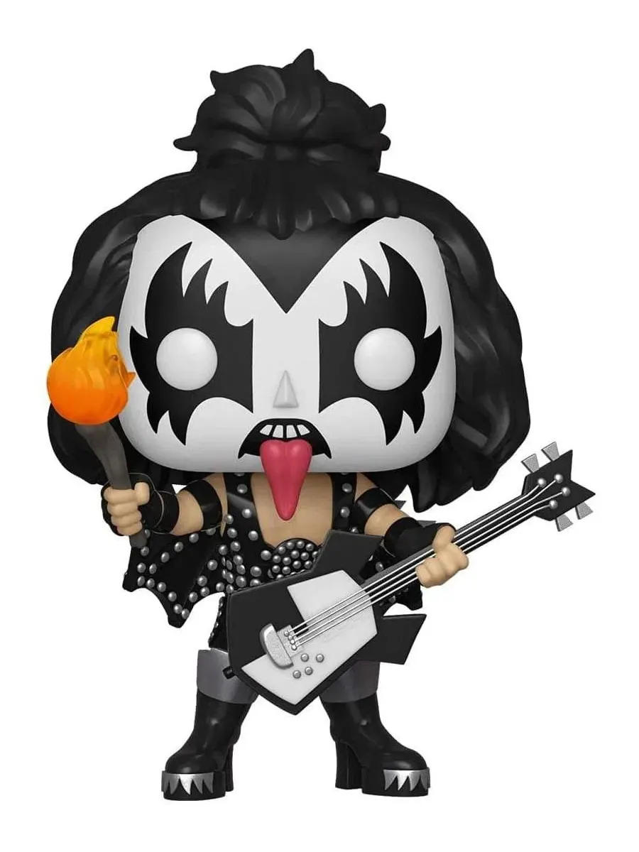Виниловая фигурка The Demon, KISS Pop Rocks Funko — изображение 2 из 3, черный