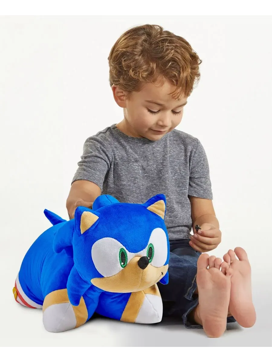 Мягкая игрушка-подушка Sega Sonic the Hedgehog Pillow Pets — изображение 3 из 3, синий