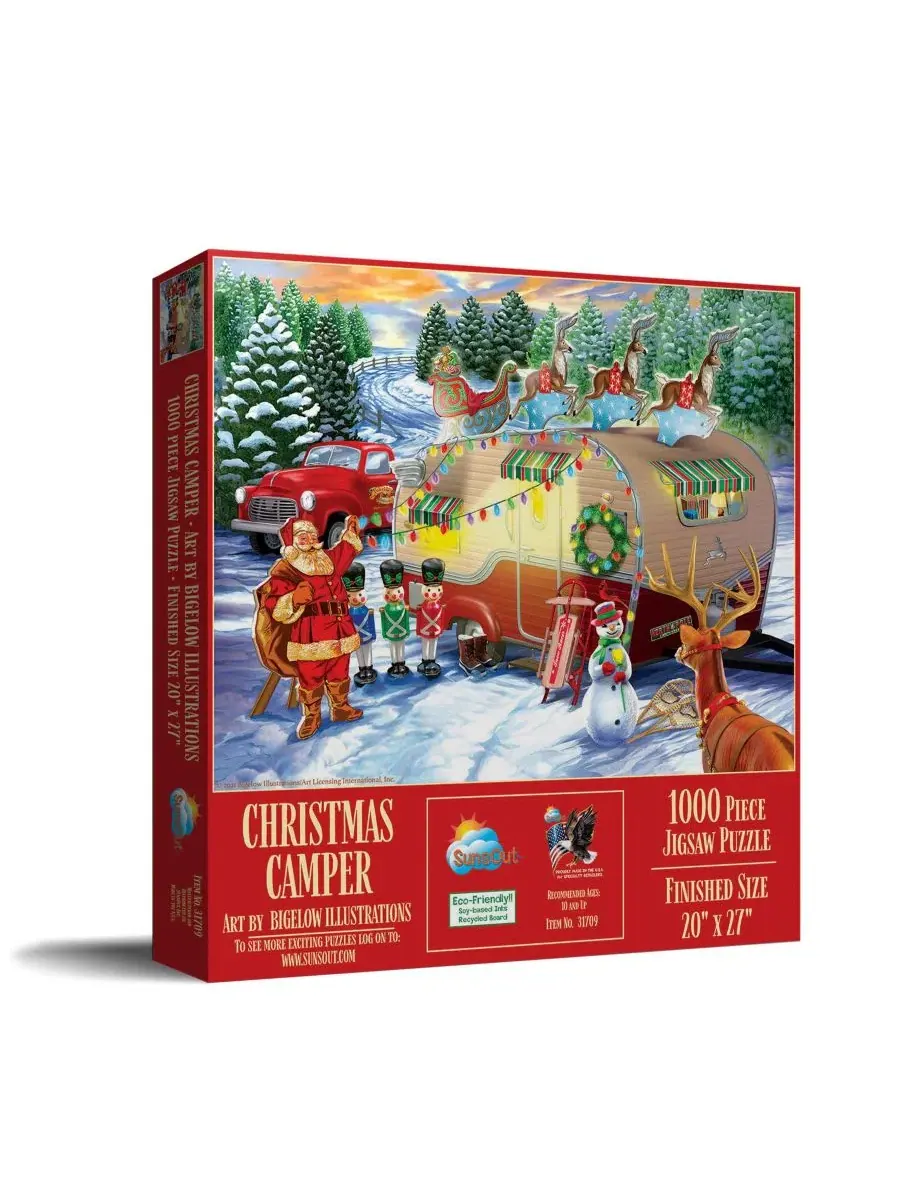 Пазл Christmas Campers 1000 элементов SunsOut