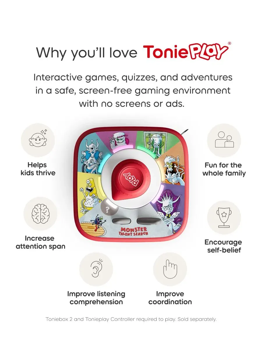 Настольная игра-поиск Tonieplay Monster Talent Search Game Tonies — изображение 7 из 8, нет цвета