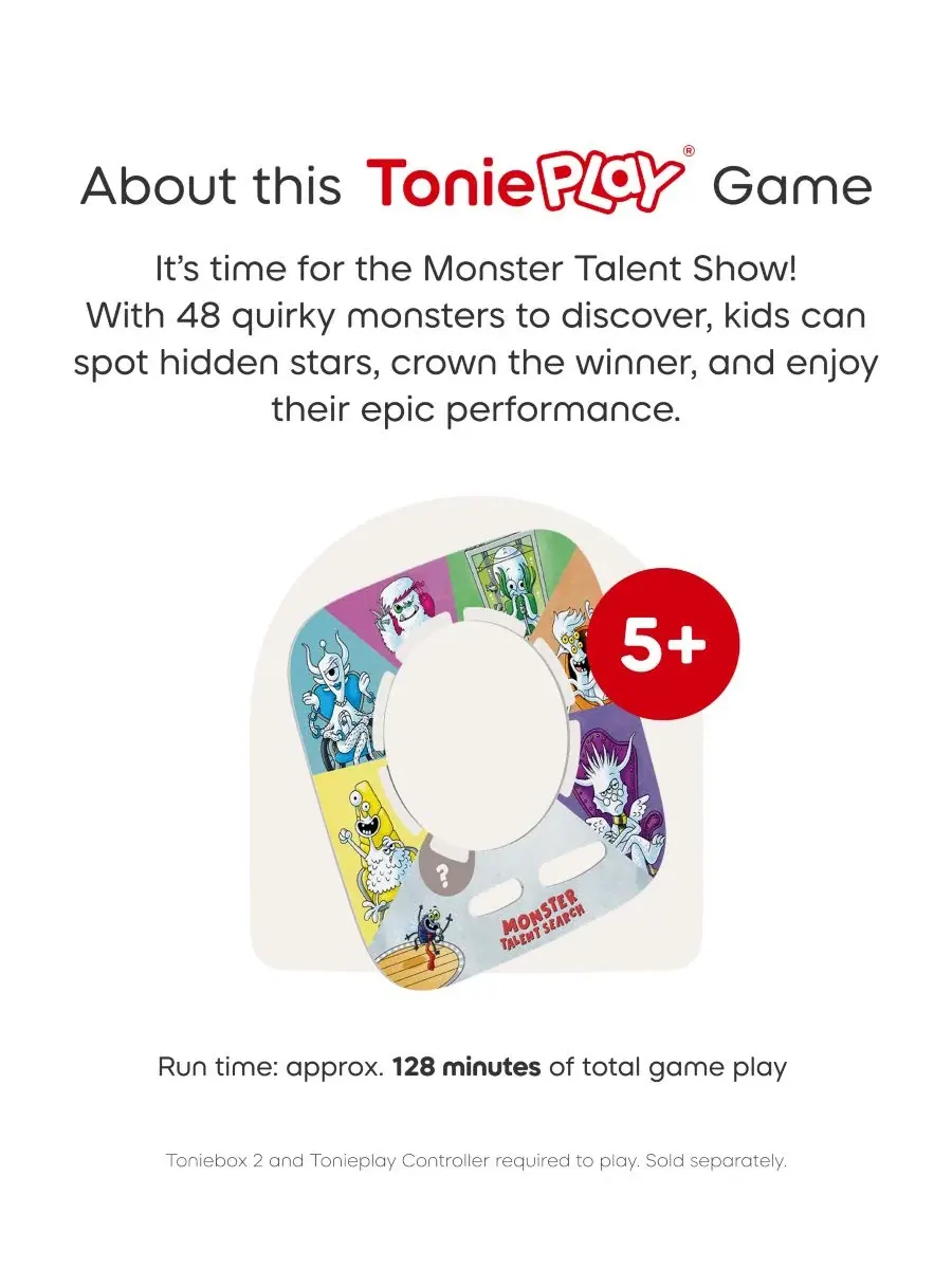 Настольная игра-поиск Tonieplay Monster Talent Search Game Tonies — изображение 8 из 8, нет цвета