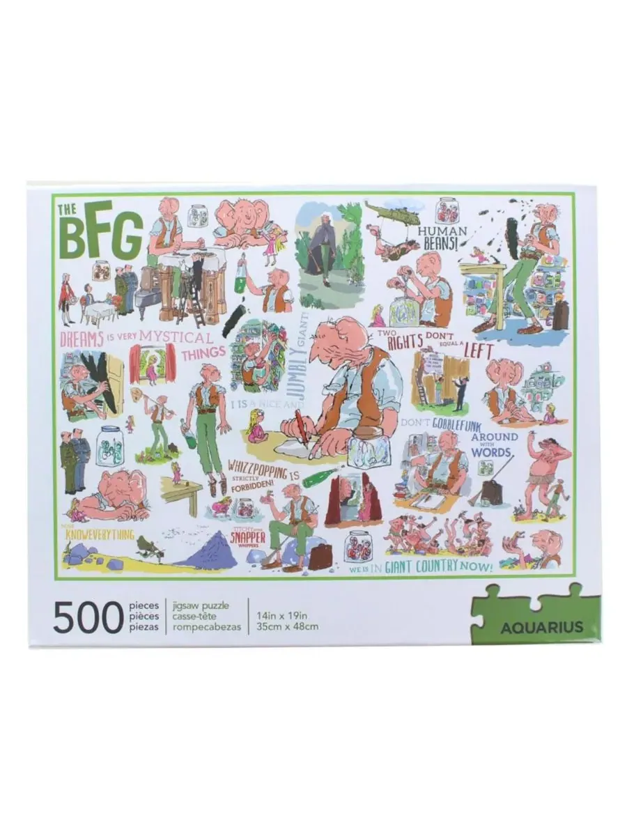Пазл 500 элементов Dahl The BFG NMR Distribution — изображение 2 из 3, нет цвета