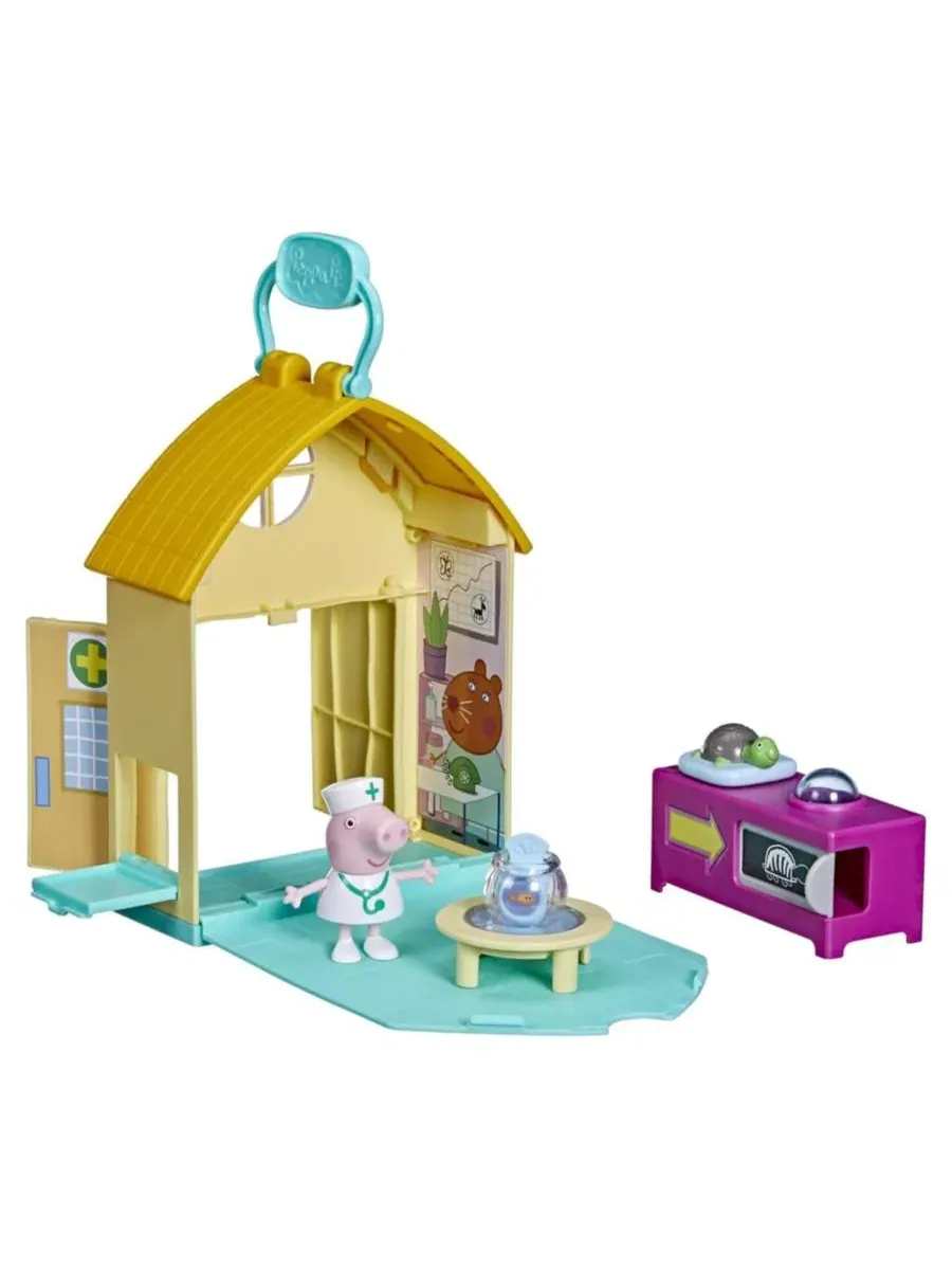 Игровой набор Peppa Visits the Vet Peppa Pig Hasbro