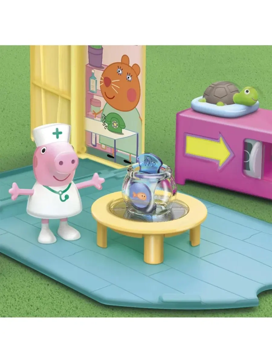 Игровой набор Peppa Visits the Vet Peppa Pig Hasbro — изображение 7 из 8