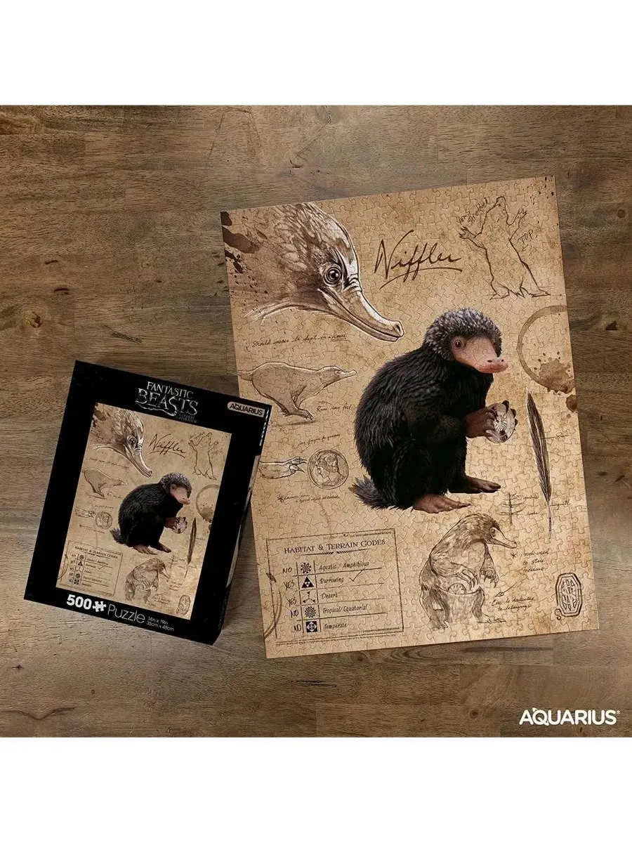 Пазл 500 элементов Niffler Fantastic Beasts NMR Distribution — изображение 3 из 3, нет цвета