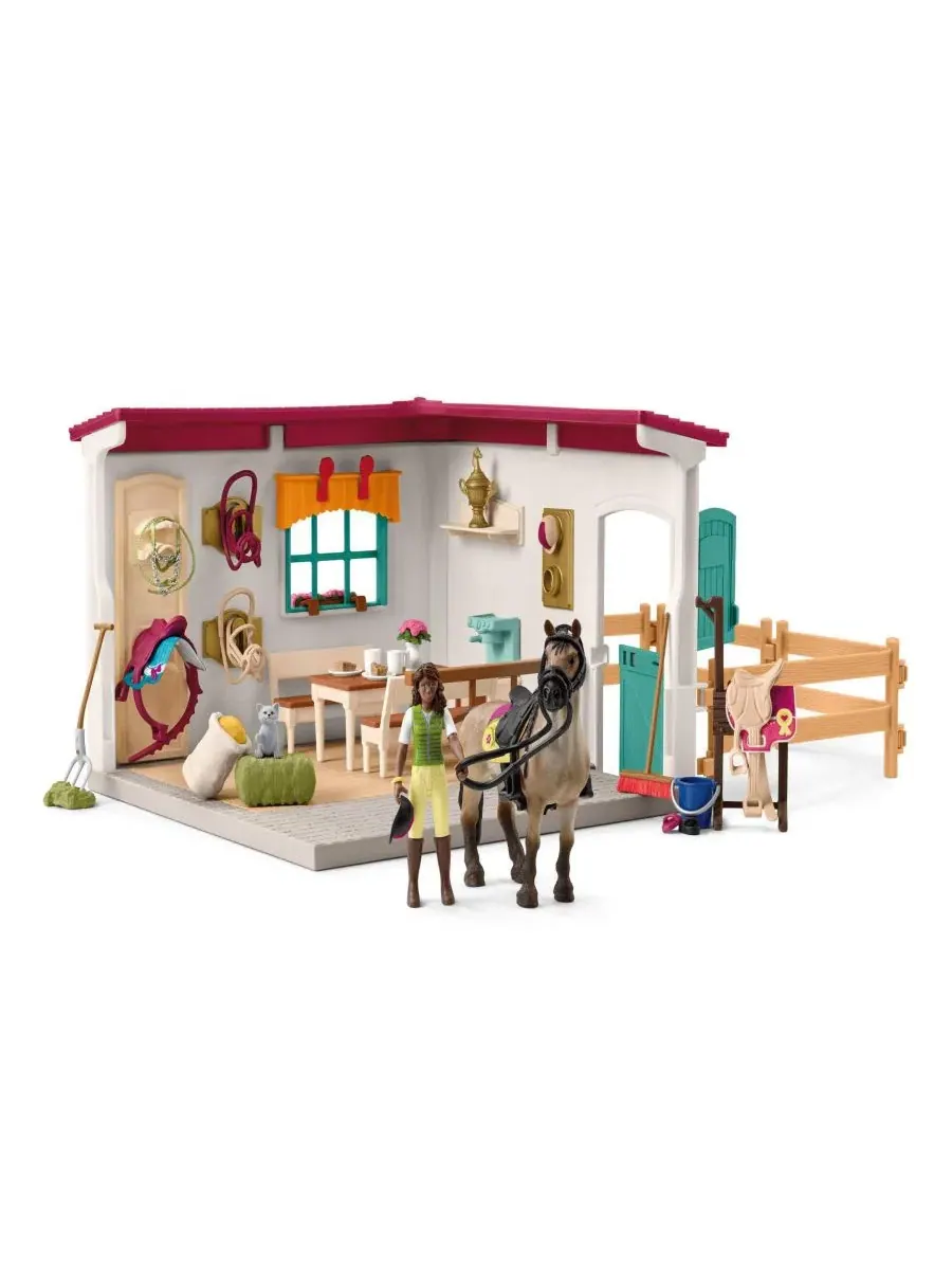 Игровой набор «Дополнение к конюшне конного клуба» Schleich — мульти
