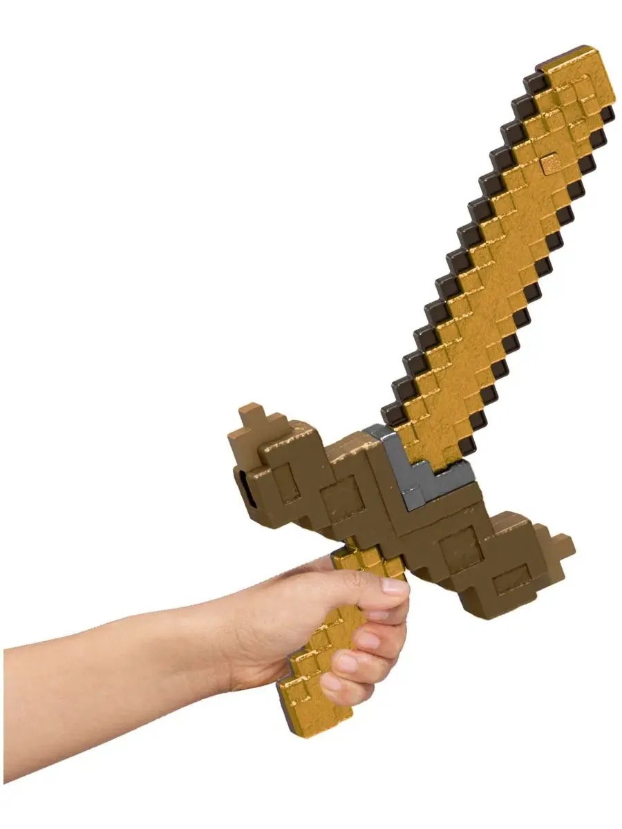 Игрушка Click and Switch 2-в-1: меч и кирка Minecraft, Plastic — изображение 3 из 6, нет цвета